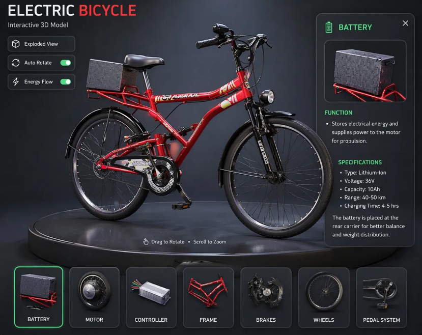ElectricBike Model